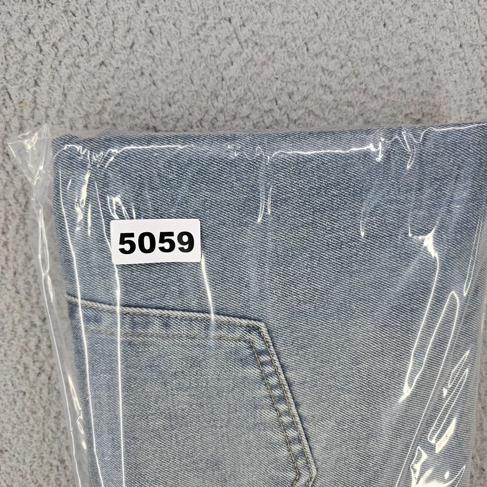 Mnml Jeans Mens 40x34 Blue‎ Skinny Everyday Denim Vintage Wash Straight Cotton